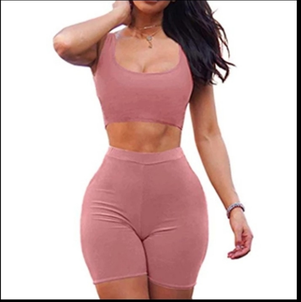 2 piece short set for ladies XL